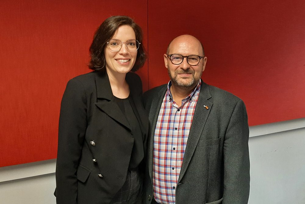 Annick Schrobiltgen wird Nachfolgerin von Patrick Laschet an der Spitze des Marienheims Raeren (Bild: Manuel Zimmermann/BRF)