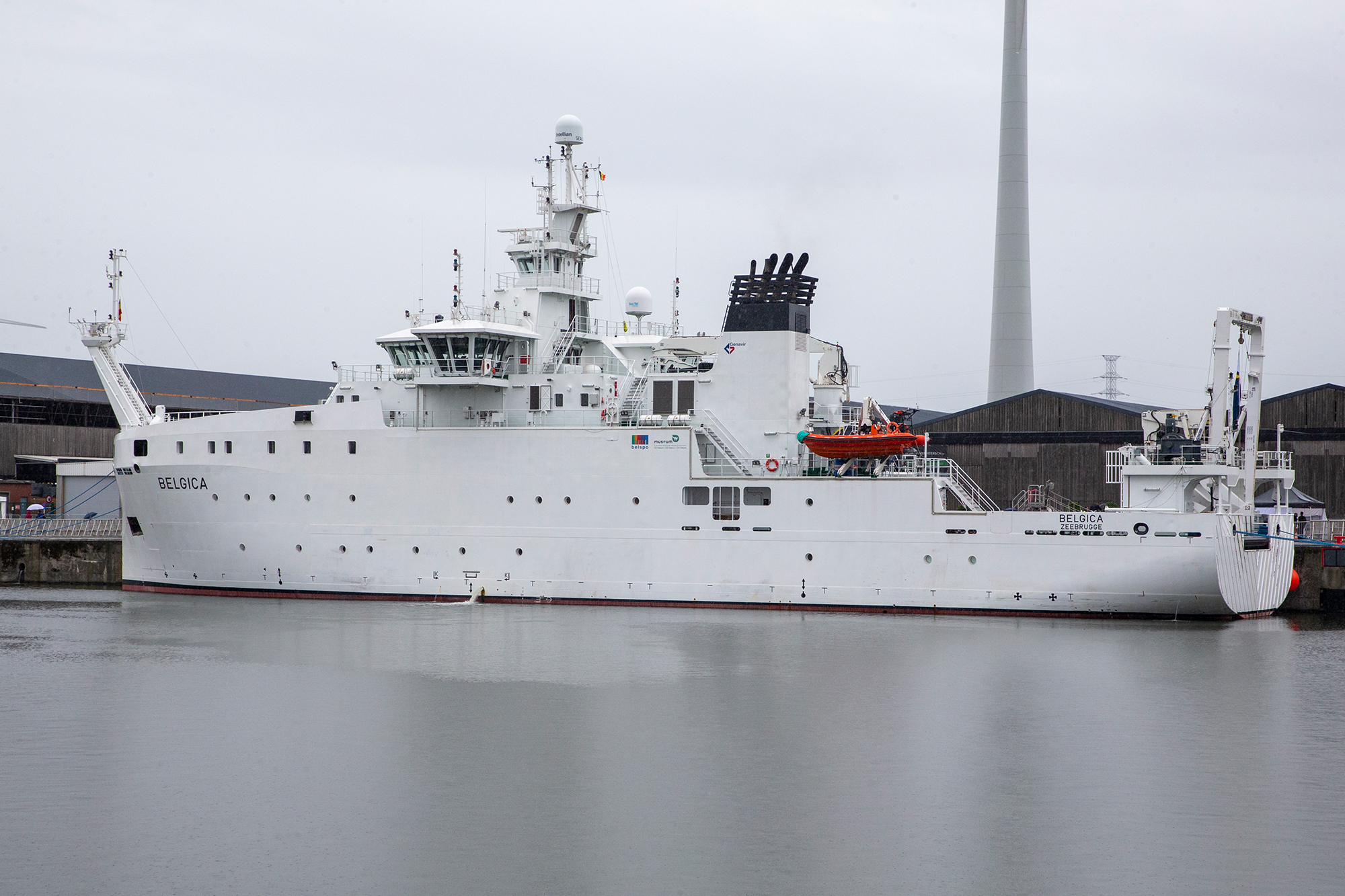 Das Forschungsschiff "Belgica" (Bild: Nicolas Maeterlinck/Belga)