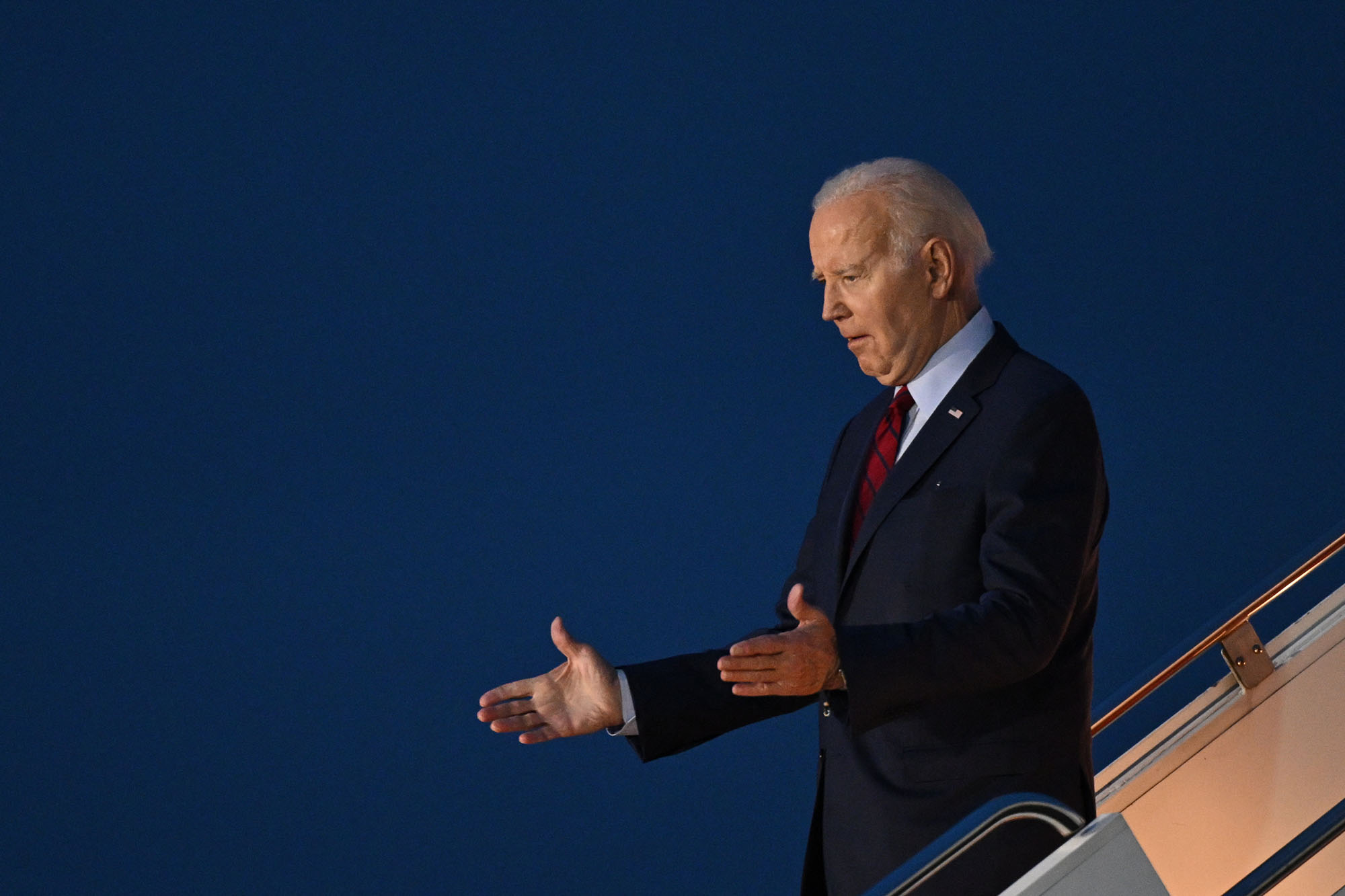 US-Präsident Biden (Archivbild: Andrew Caballero-Reynolds/AFP)