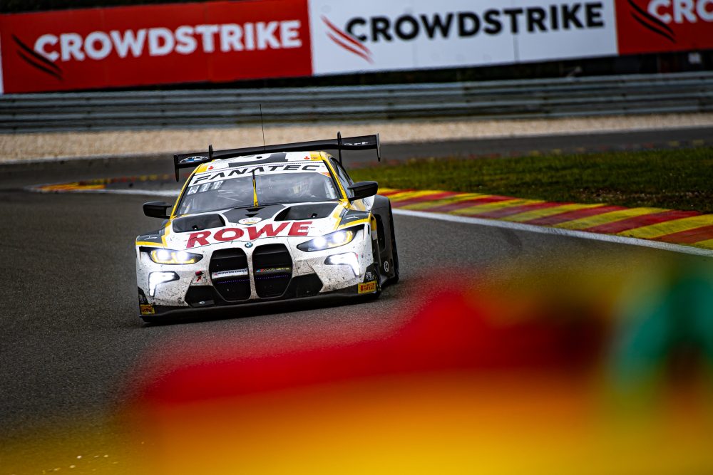 Der BMW #98 gewinnt die 24h de Spa 2023 (Bild: Jules Beaumont/SRO)