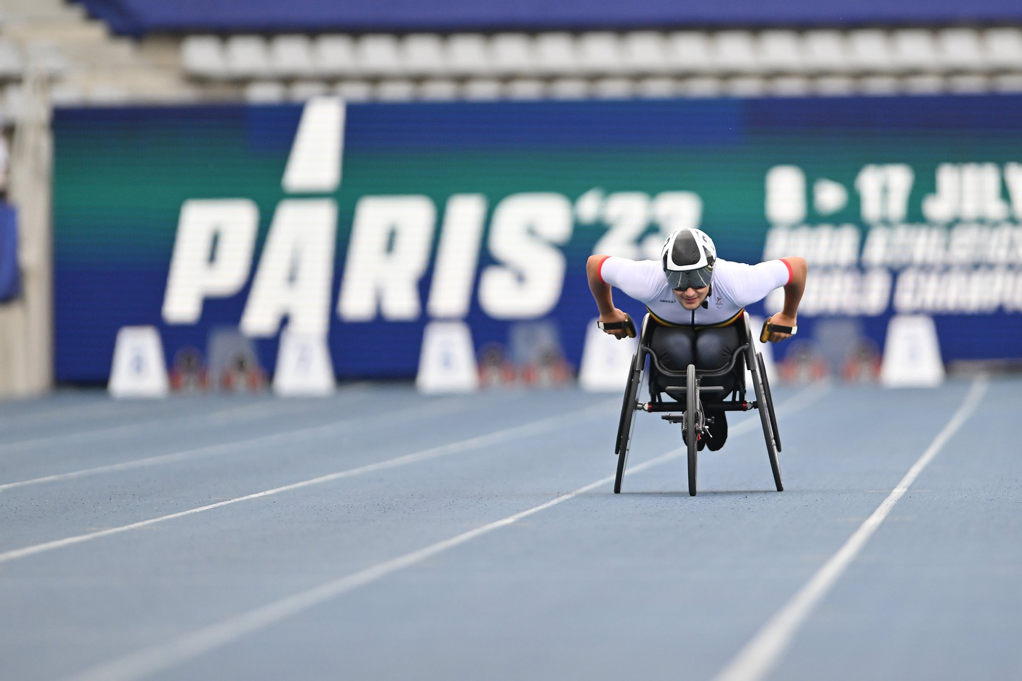 Maxime Carabin bei der WM in Paris (Bild: Marcus Hartmann/Paralympic Team Belgium)
