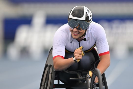 Maxime Carabin bei der WM in Paris (Bild: Marcus Hartmann/Paralympic Team Belgium)