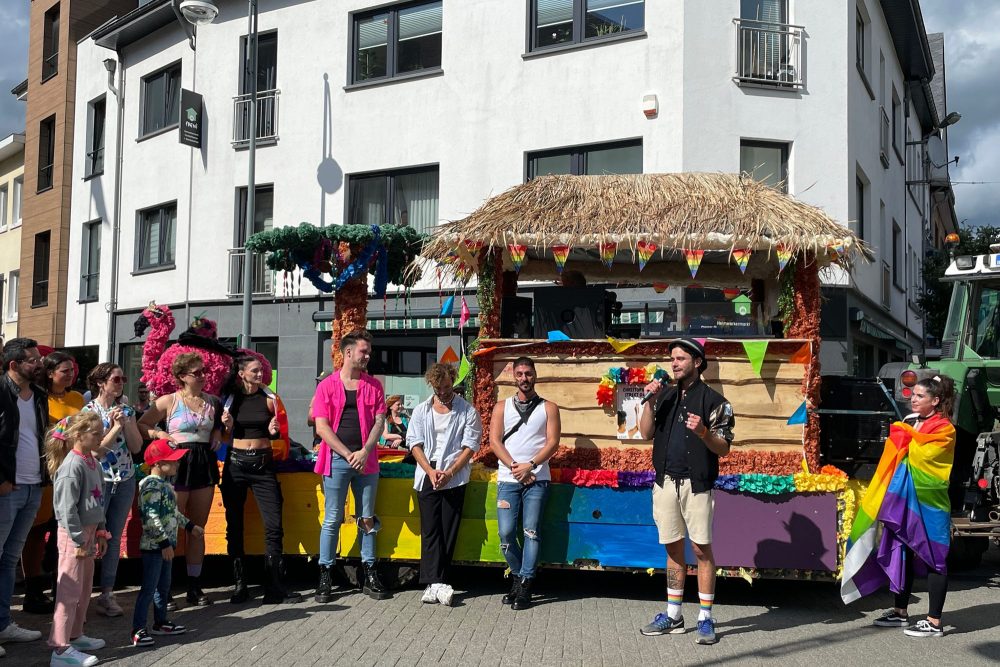 Zweite Ausgabe des CSD in St. Vith (Bild: Raffaela Schaus/BRF)