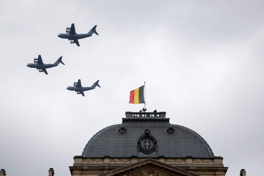 Parade zum Nationalfeiertag 2022 (Bild: Nicolas Maeterlinck/Belga)