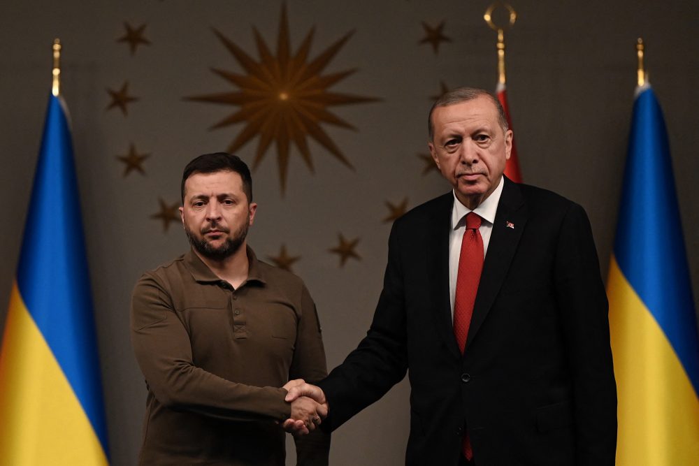 Selenskyj und Erdogan in Istanbul (Bild: Ozan Kose/AFP)