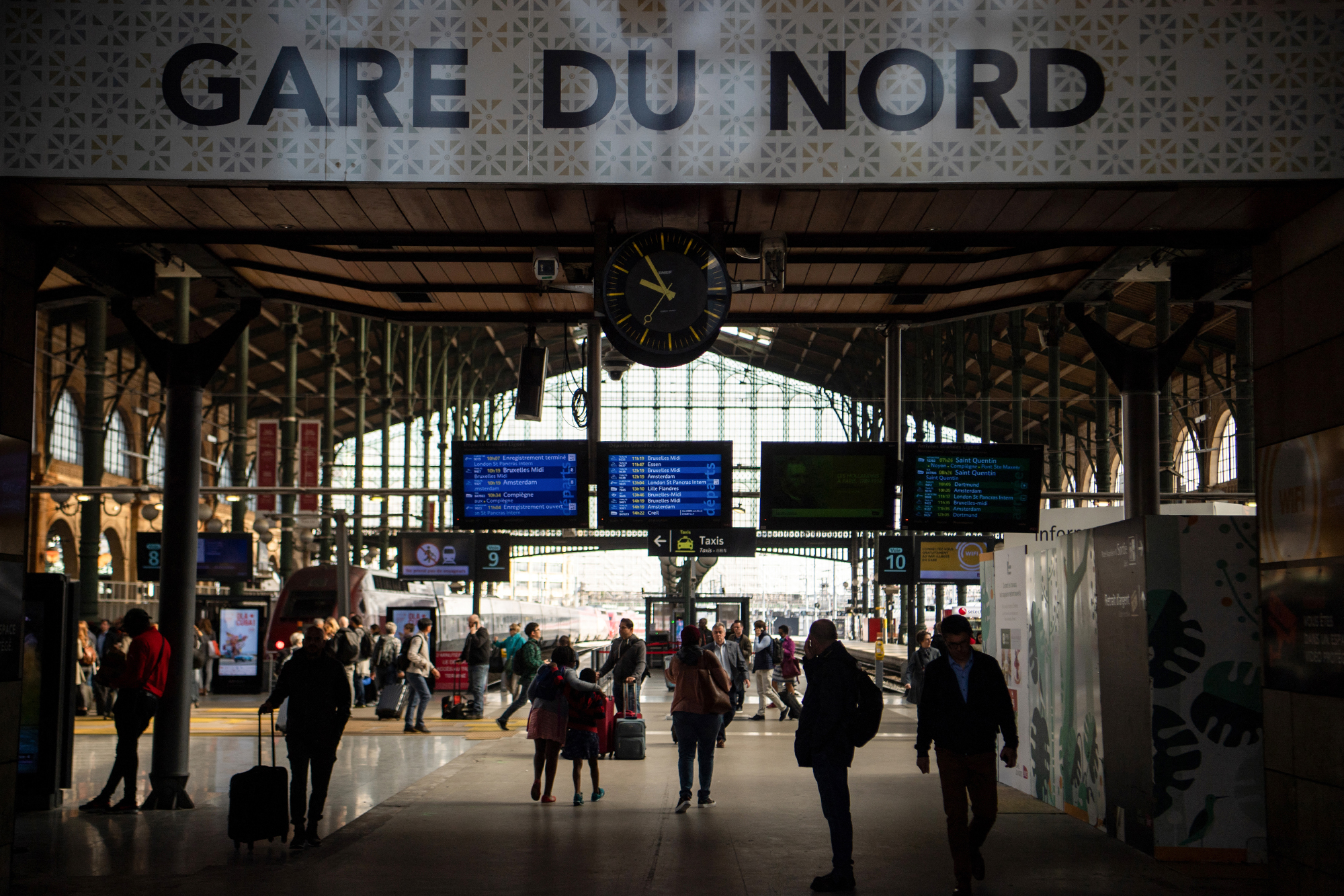 Gare du Nord in Paris (Bild: Christophe Simon/AFP)