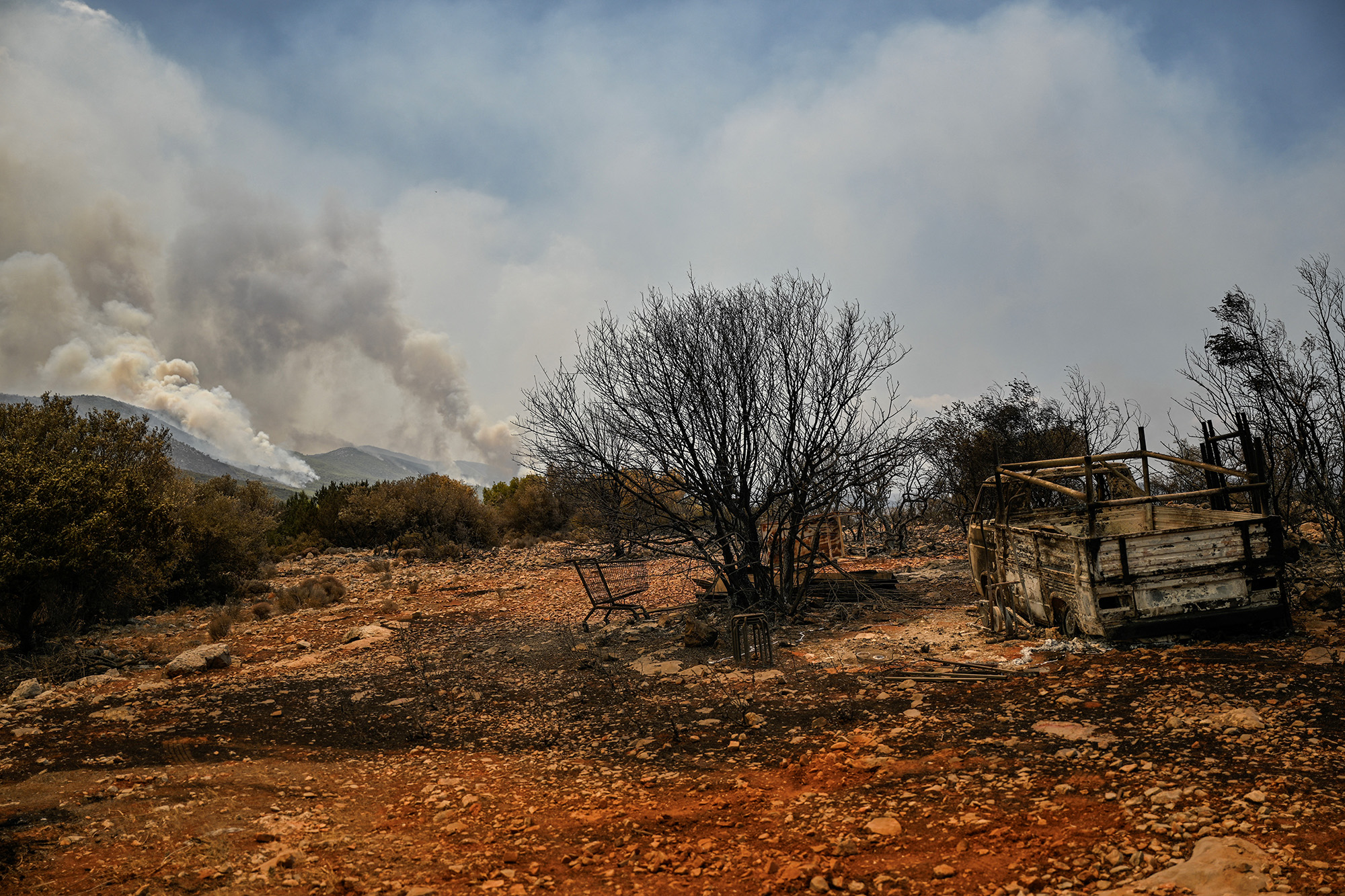 Brände in Griechenland