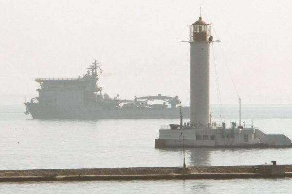 Leuchtturm im Hafen von Odessa