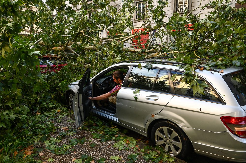 Unwetter im Norden Italiens (Bild vom 25. Juli)