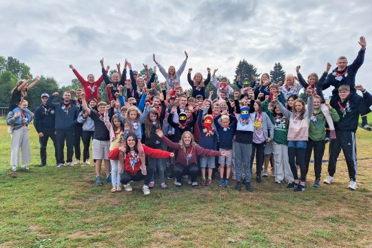 KLJ Eynatten auf Lager in Montenau (Bild: Dogan Malicki)