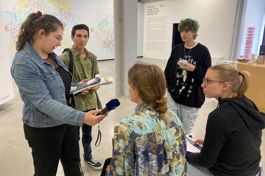 Media&Me: Besuch im Ikob (Bild: Simonne Doepgen/BRF)