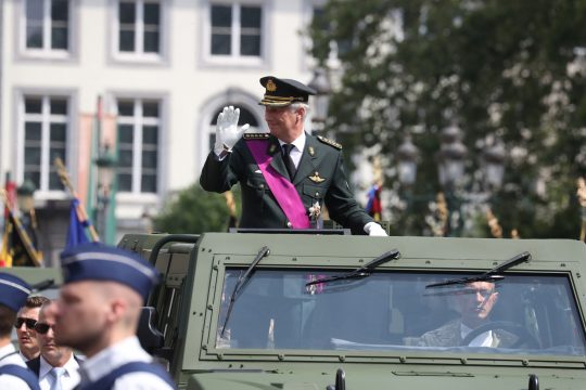 Feiern zum Nationalfeiertag 2023 (Bild: Nicolas Maeterlinck/belga)