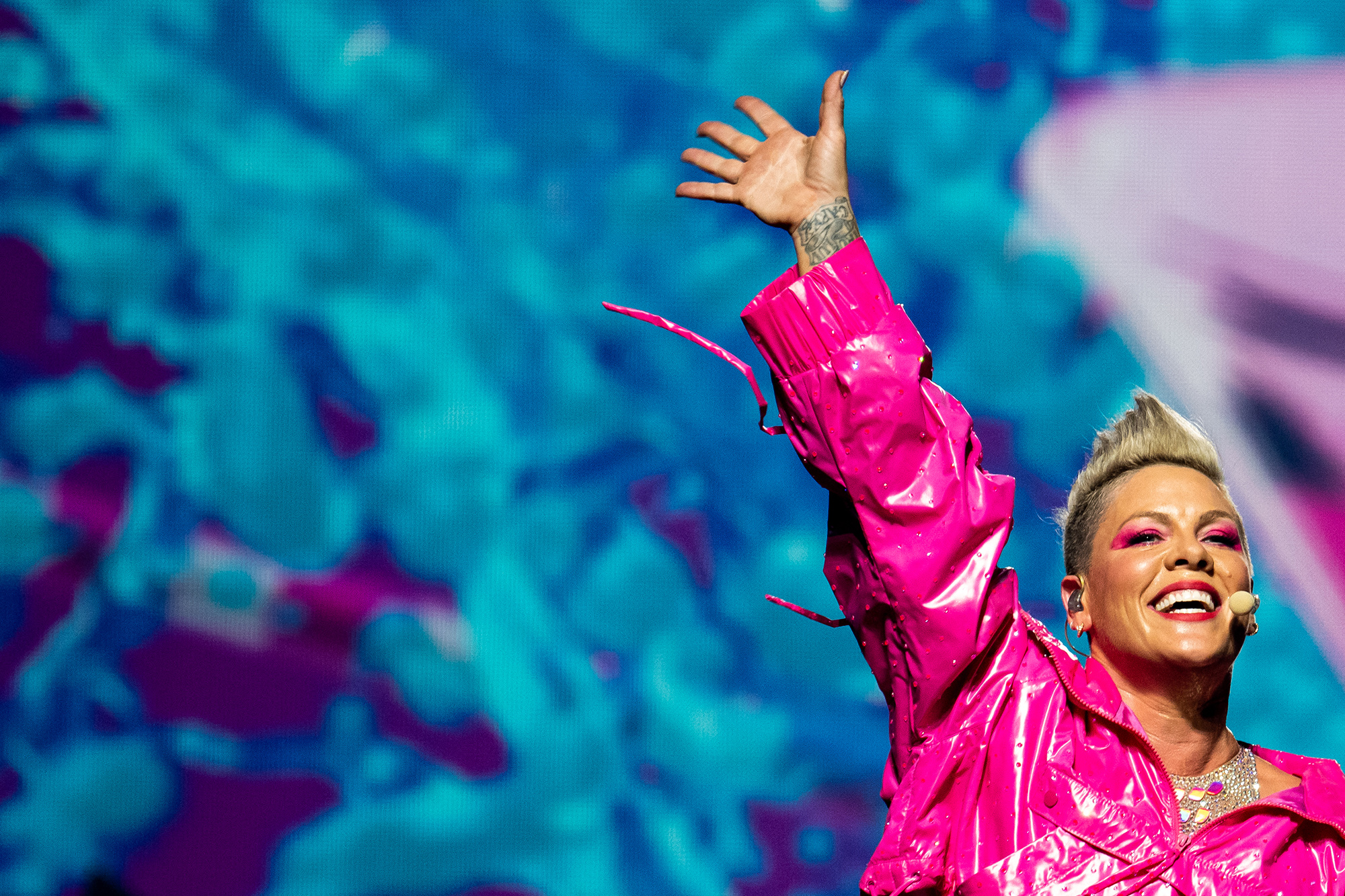 Pink-Konzert Ende Juni in Paris (Bild: Anna Kurth/AFP)