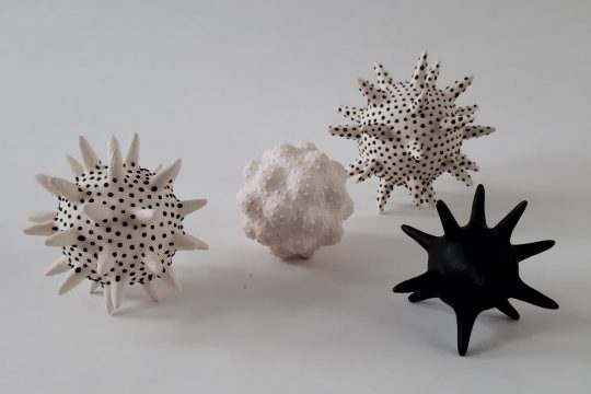 Ausstellung mit den Preisträgern des Euregio-Keramikwettbewerbs 2022: © Edith Tergau