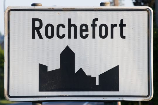Ortsschild von Rochefort (Illustrationsbild: Benoit Doppagne/Belga)