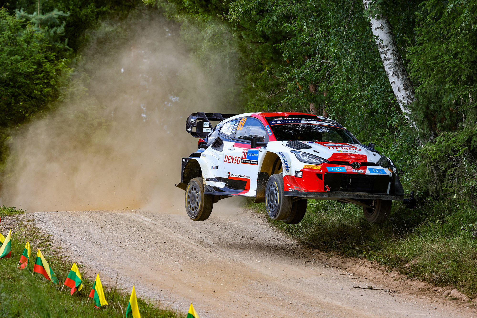 Kalle Rovanperä/Jonne Halttunen bei der Rallye Estland (Bild: Toyota Gazoo Racing WRT)