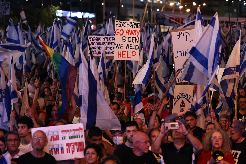 Proteste in Tel Aviv