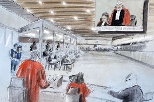 Brüsseler Terrorprozess (Bild: Jonathan De Cesare/Belga)