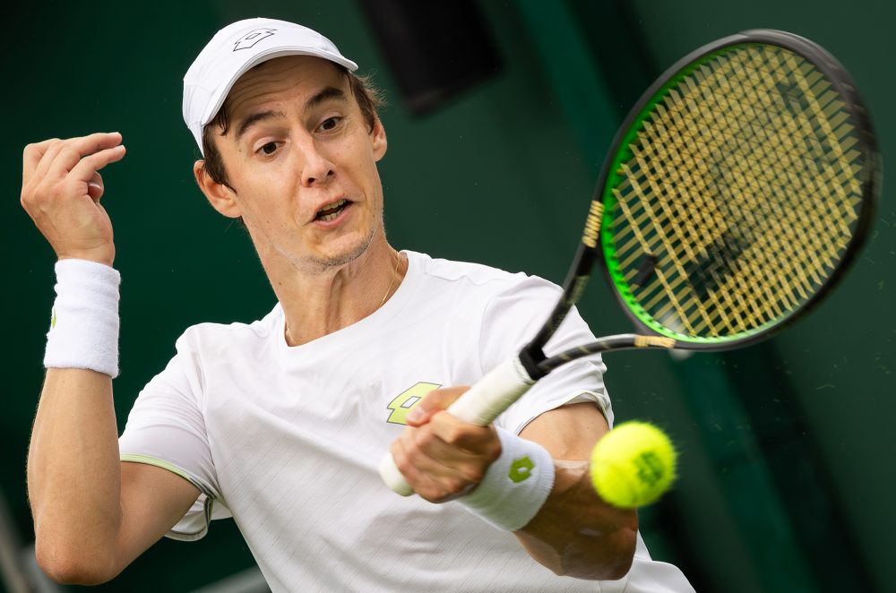 Joran Vliegen in Wimbledon (Bild: Benoit Doppagne/Belga)