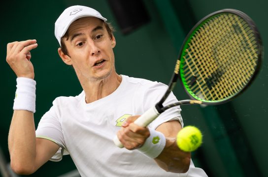 Joran Vliegen in Wimbledon