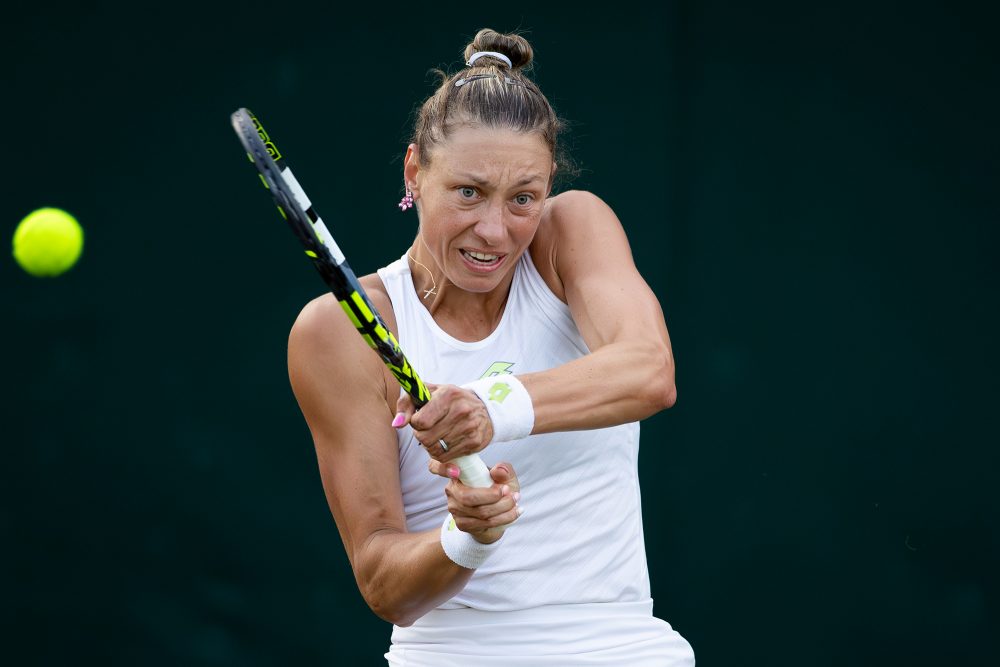 Endstation für Yanina Wickmayer in der ersten Runde bei Wimbledon (Bild: Benoit Doppagne/Belga)