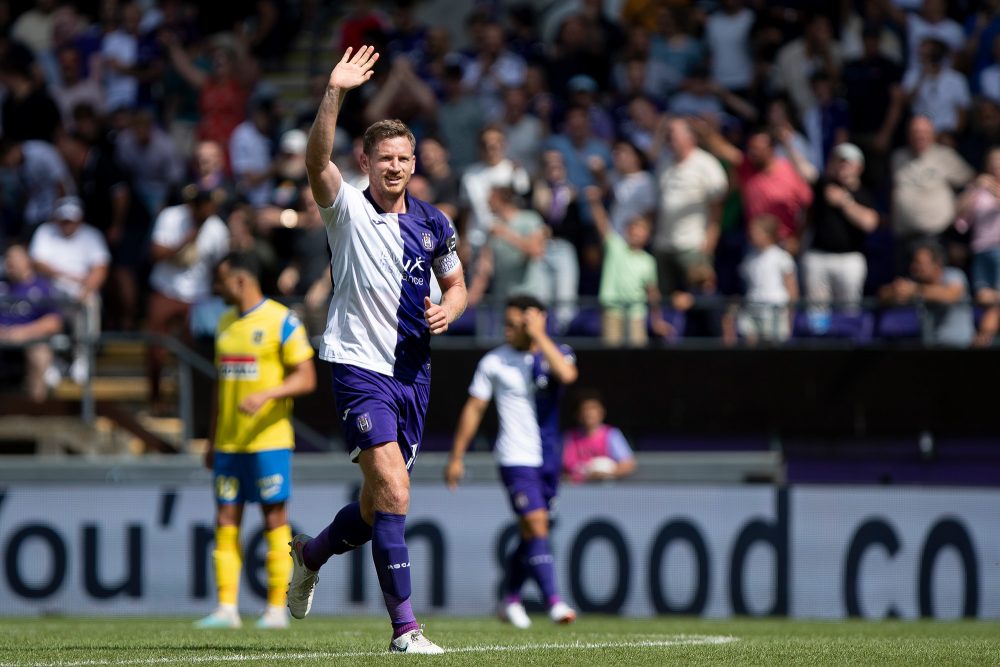 Jan Vertonghen sorgte für den zweiten Treffer gegen Westerlo (Bild: Kristof Van Accom/Belga)