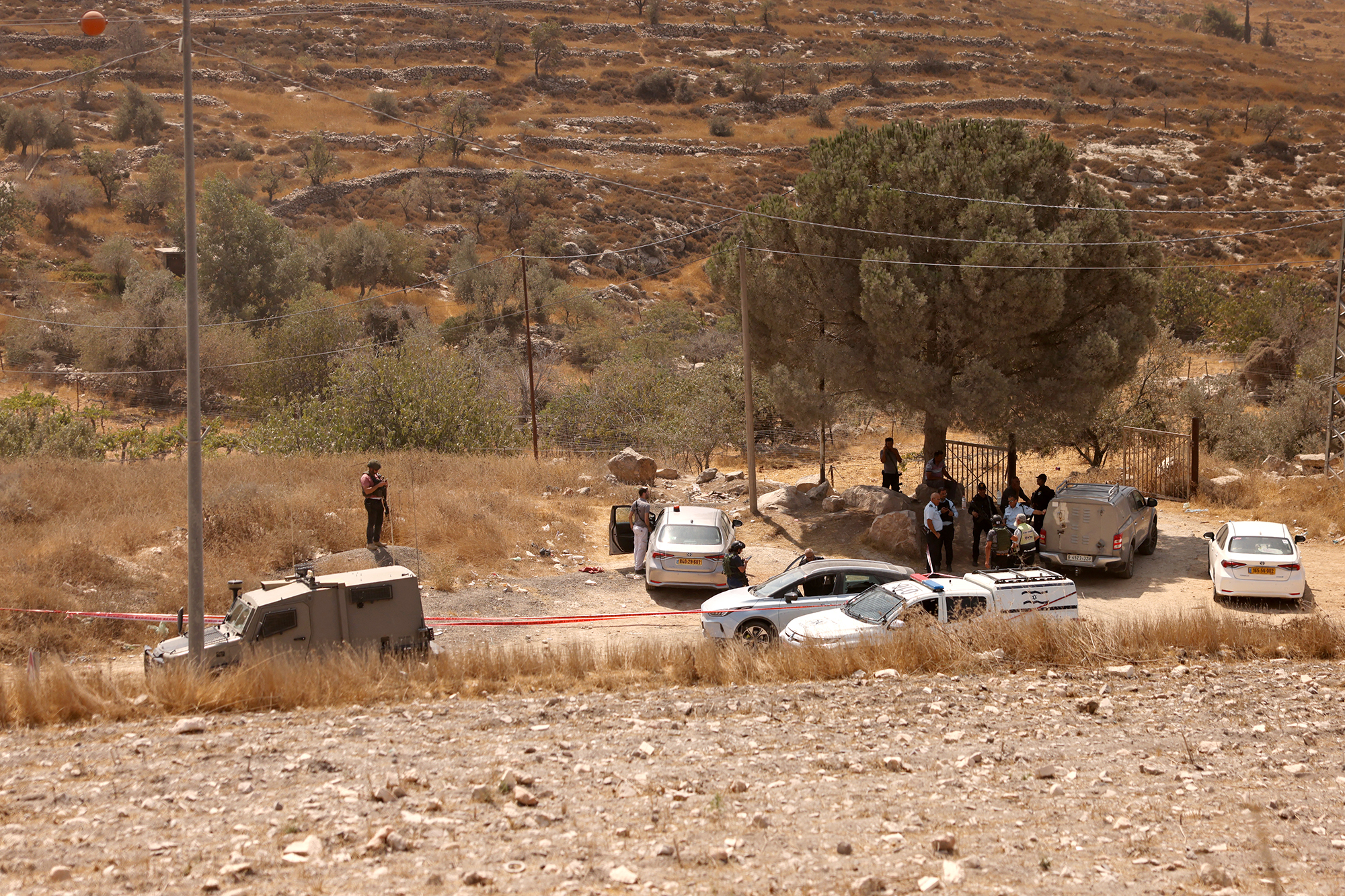 Israelin stirbt bei Anschlag im Westjordanland (Bild: Hazem Bader/AFP)