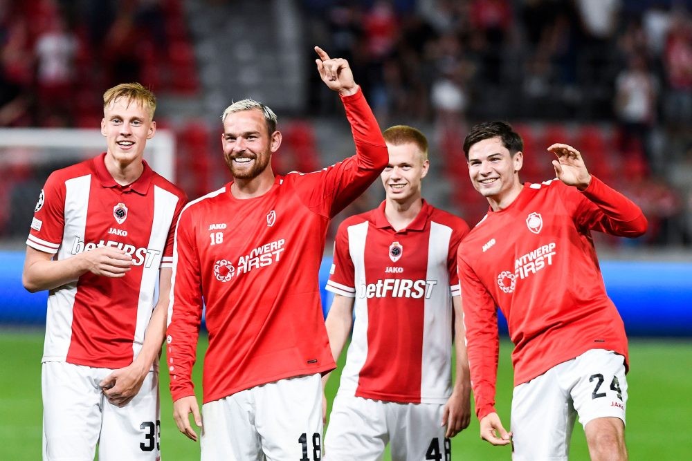 Champions League: Antwerpen gewinnt Hinspiel der Play-off-Runde gegen Athen (Bild: Tom Goyvaerts/Belga)