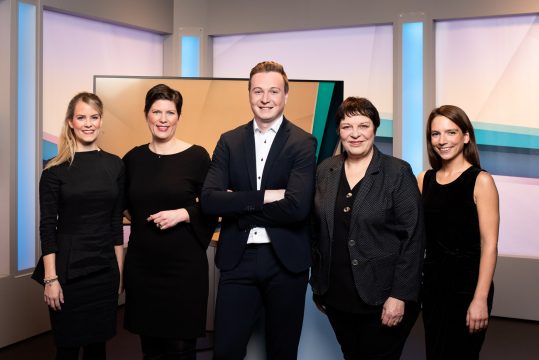 Blickpunkt-Moderatoren (Bild: BRF)