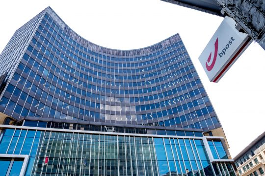 Der Hauptsitz von Bpost in Brüssel