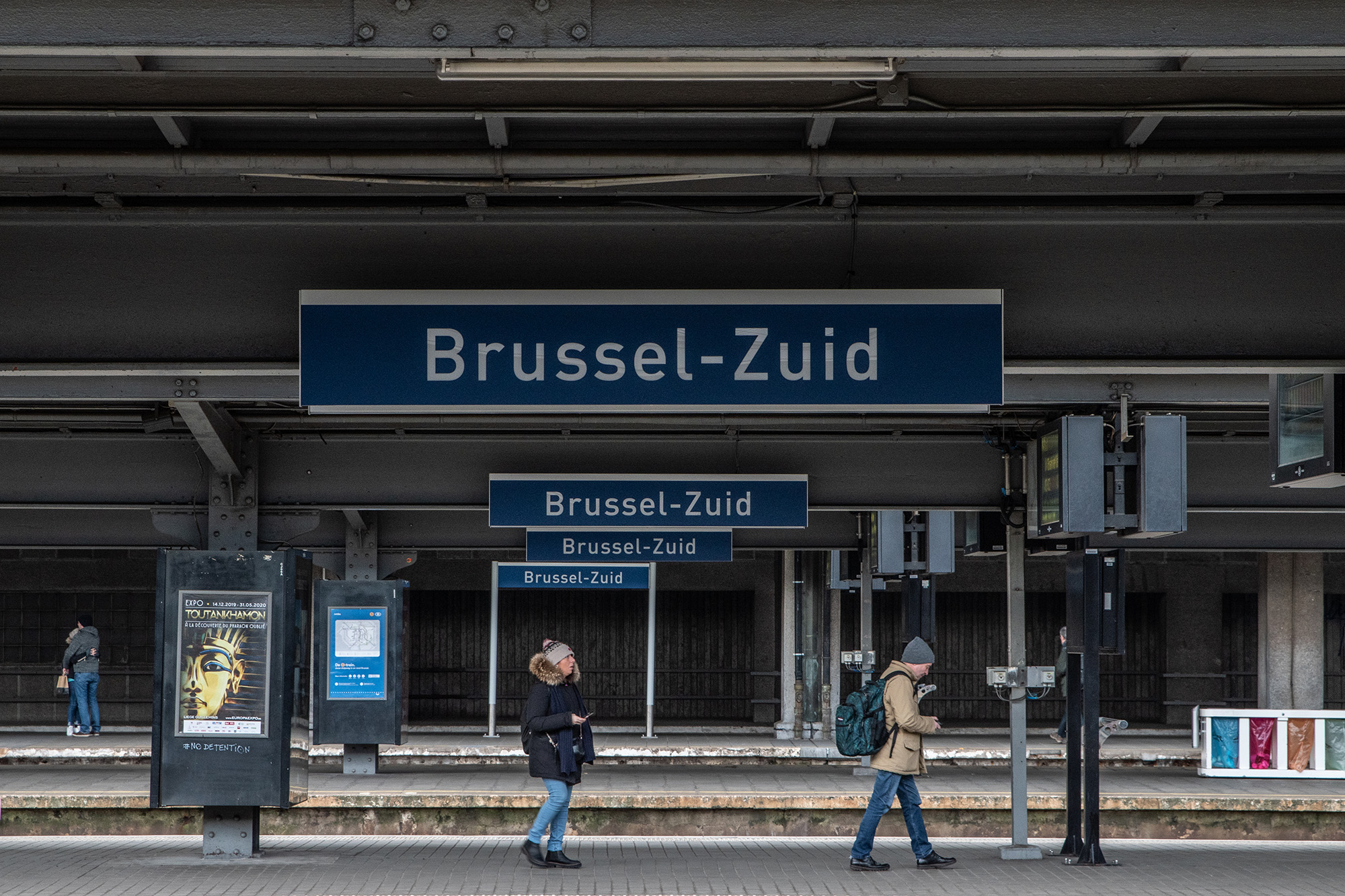 Brüsseler Südbahnhof (Bild: Loan Silvestre/Belga)