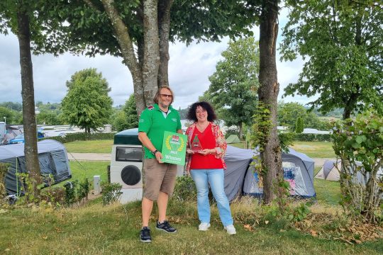 Der Campingplatz von Worriken erhält die ACSI-Auszeichnung als sportlichster Campingplatz in Belgien (Bild: Worriken)