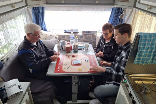 Auf dem Campingplatz Hohenbusch in Grüfflingen (Bild: Dogan Malicki/BRF)