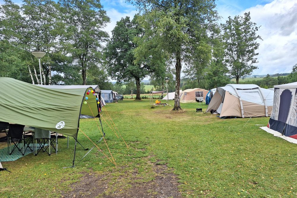 Auf dem Campingplatz Hohenbusch in Grüfflingen (Bild: Dogan Malicki/BRF)