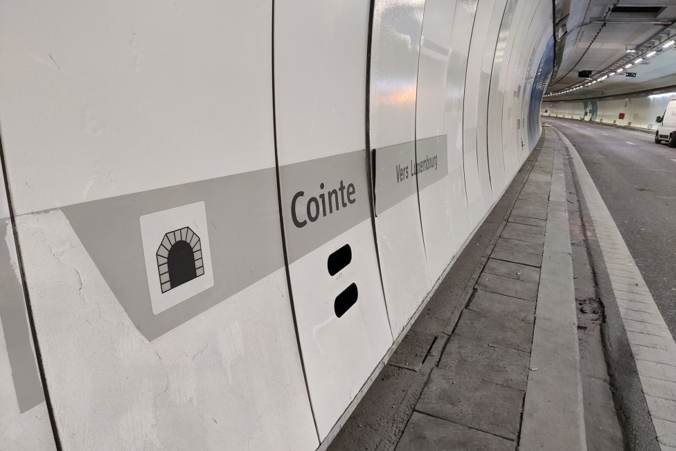 Arbeiten im Tunnel von Cointe in Lüttich am 22. August (Bild: Merlin Brohez/Belga)