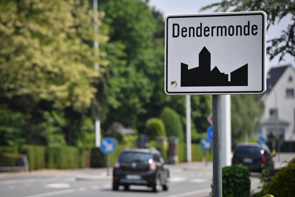 Ortsschild von Dendermonde (Illustrationsbild: David Stockman/Belga)