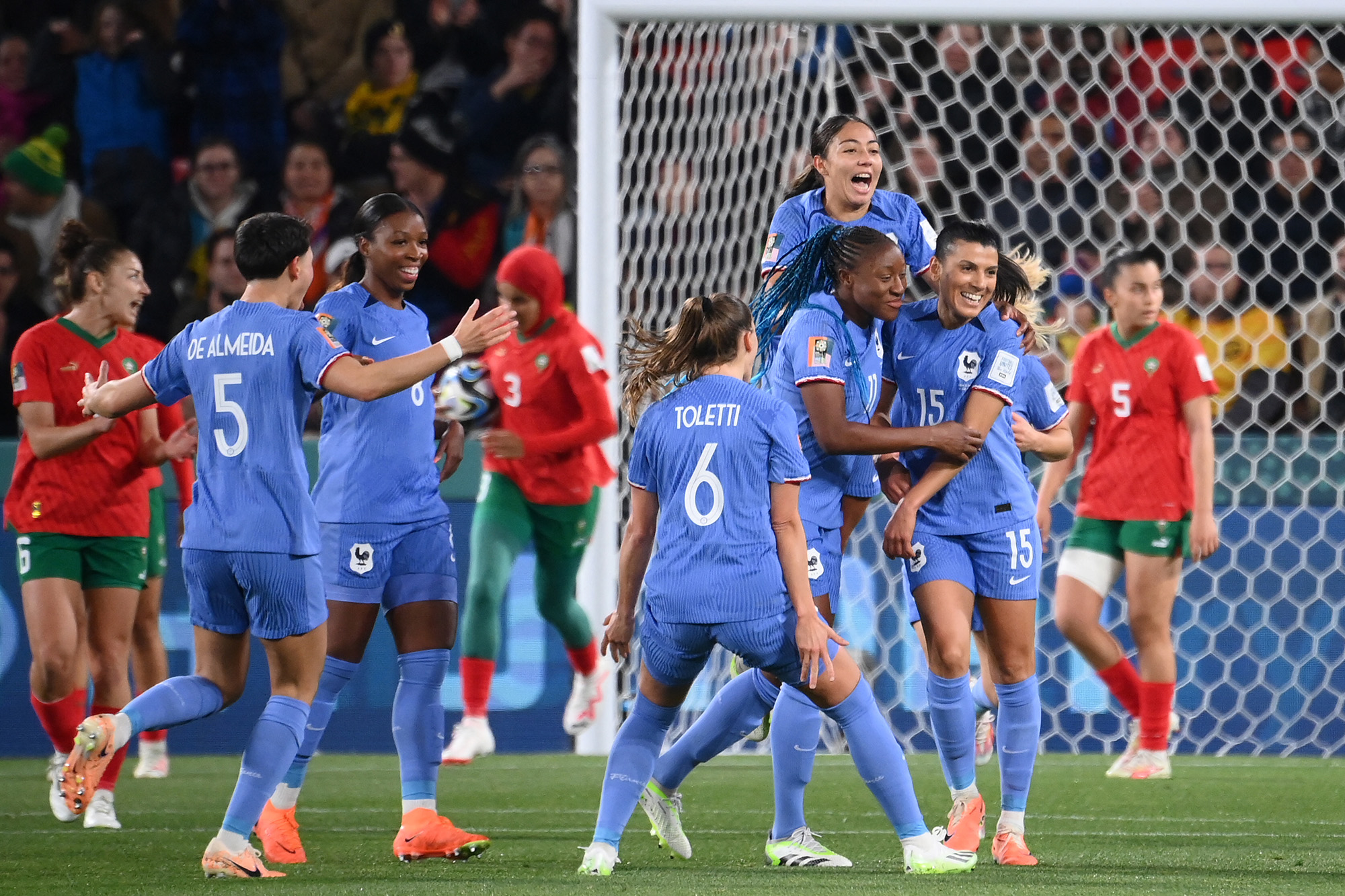 Frankreich im Viertelfinale der Frauenfußball-WM (Bild: Franck Fife/AFP)