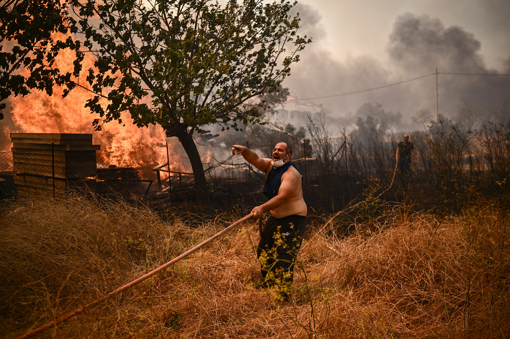 Waldbrände in Griechenland (Bild: Angelos Tzortzinis/AFP)