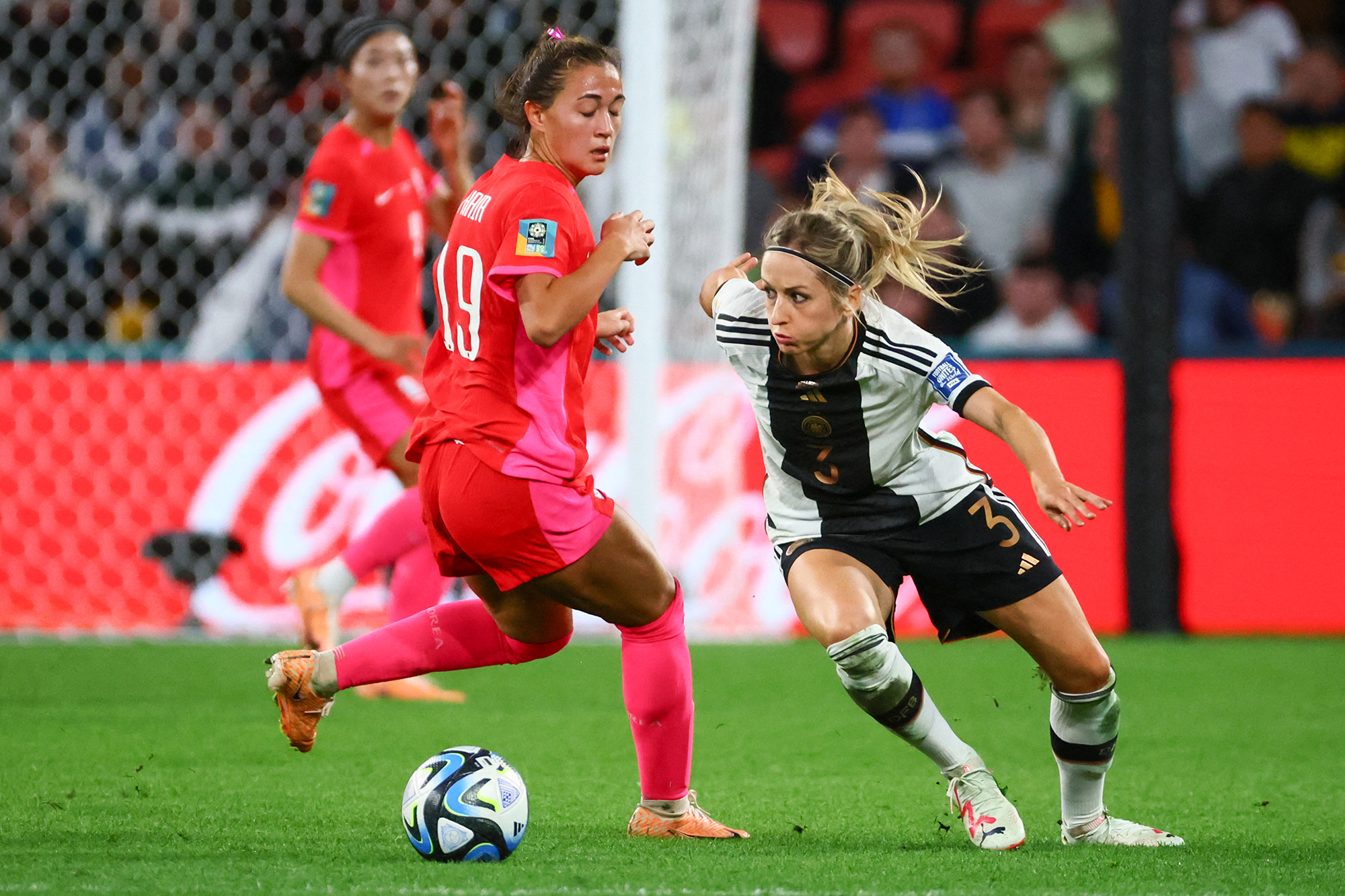Nach 1:1 gegen Südkorea: Kathy Hendrich ist mit Deutschland in der Vorrunde ausgeschieden (Bild: Patrick Hamilton/AFP)