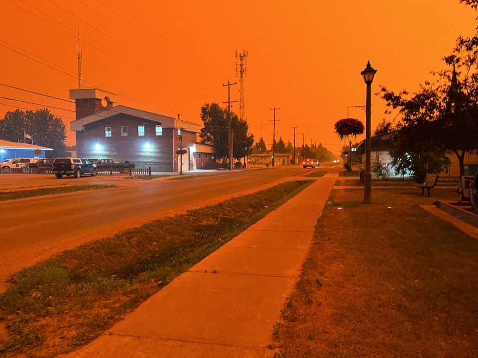 Fort Smith in der Nähe der Waldbrände am letzten Wochenende (Bild: AFP)
