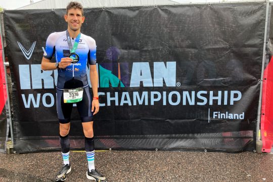 Louis Heukemes 110. bei der Triathlon-70.3-WM (Bild: privat)