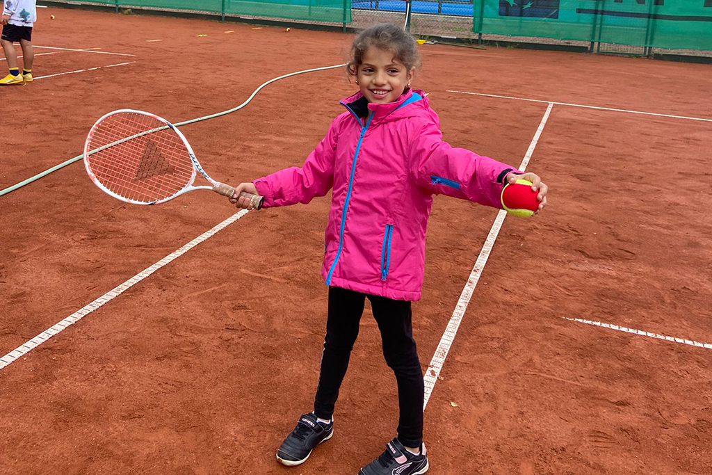 Luc-Xhardez-Fonds bringt Kinder auf den Tennisplatz (Bild: Olivier Zimmermann/KTC Eupen)