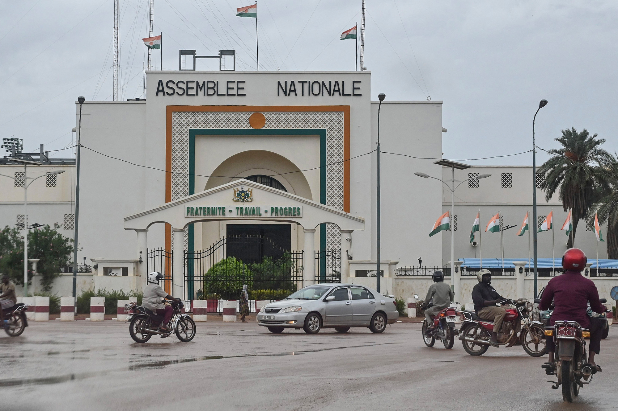 Nationalversammlung in Nigers Hauptstadt Niamey (Bild: AFP)