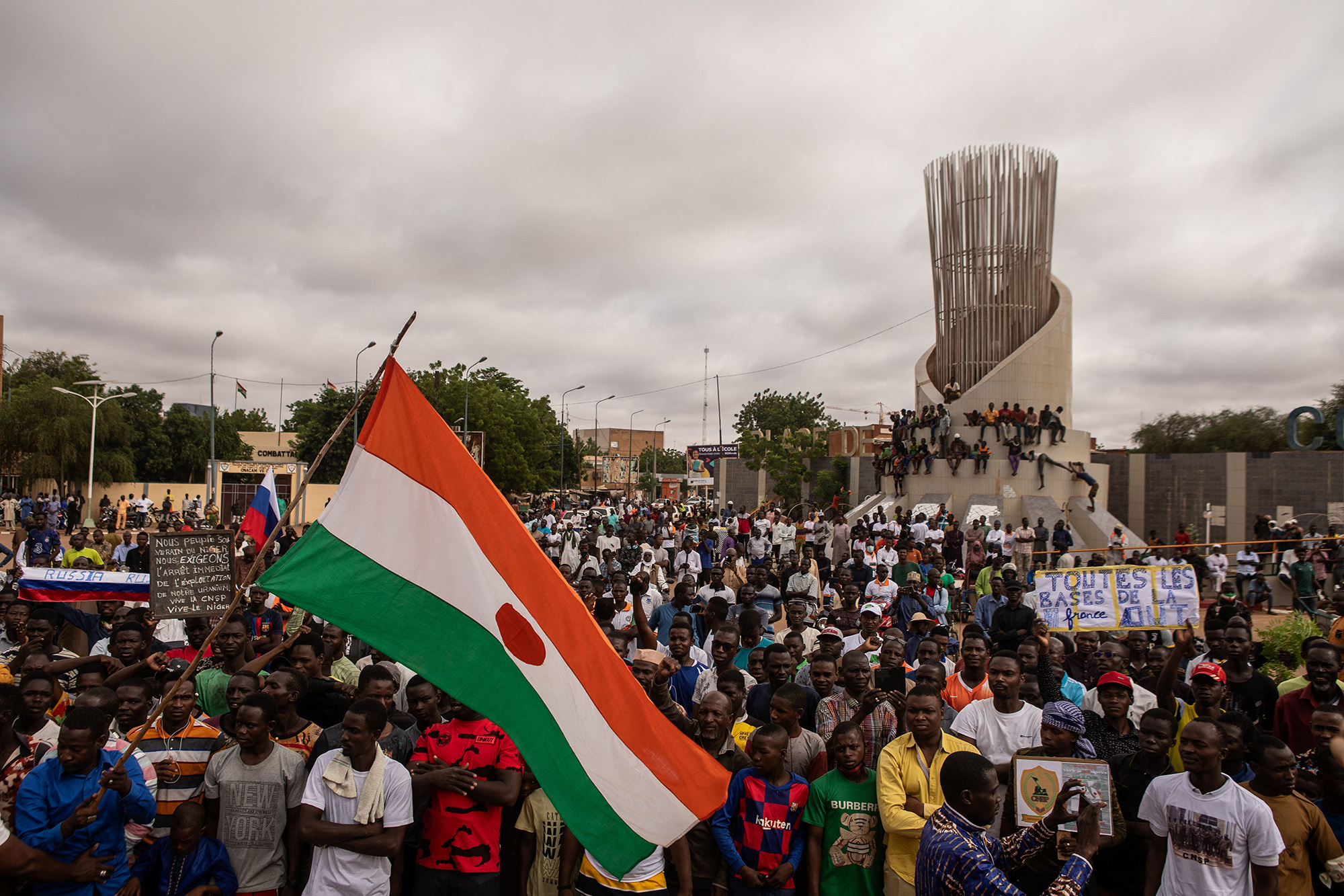 Viele Menschen in Niger unterstützen die Putschisten