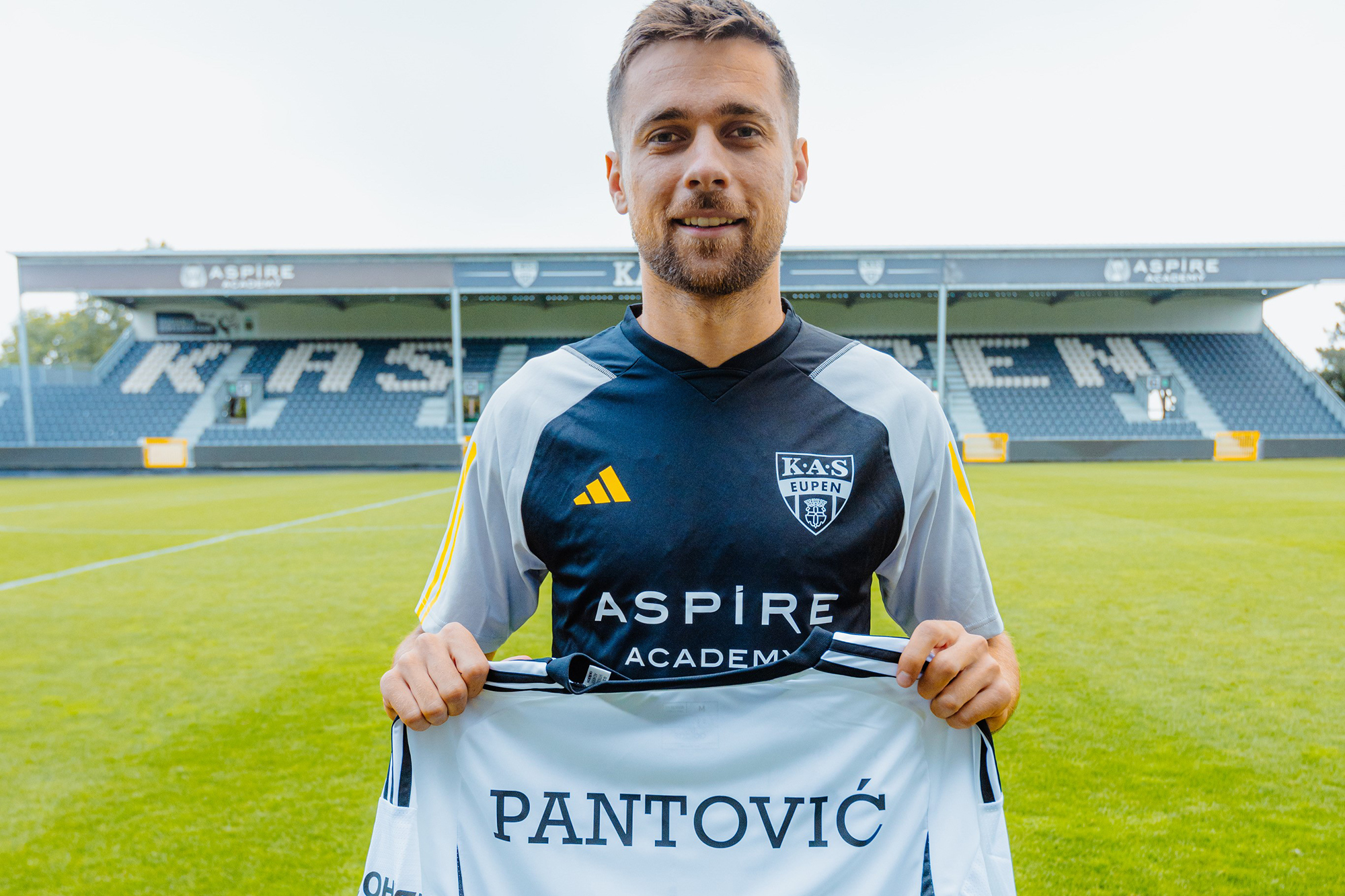 Milos Pantovic hat in Eupen einen Zwei-Jahres-Vertrag unterschrieben (Bild: KAS Eupen)