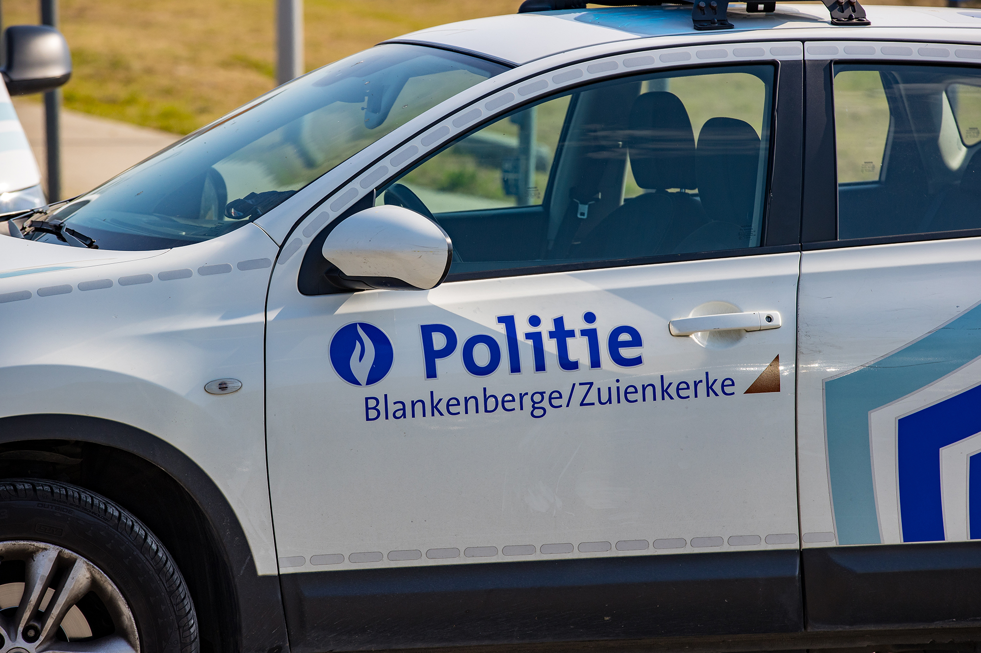 Polizeiwagen in Blankenberge (Illustrationsbild: Kurt Desplenter/Belga)