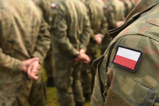 Polnische Soldaten (Illustrationsbild)