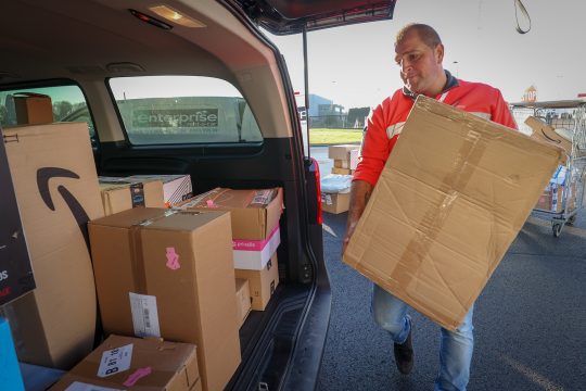 Mitarbeiter von Bpost