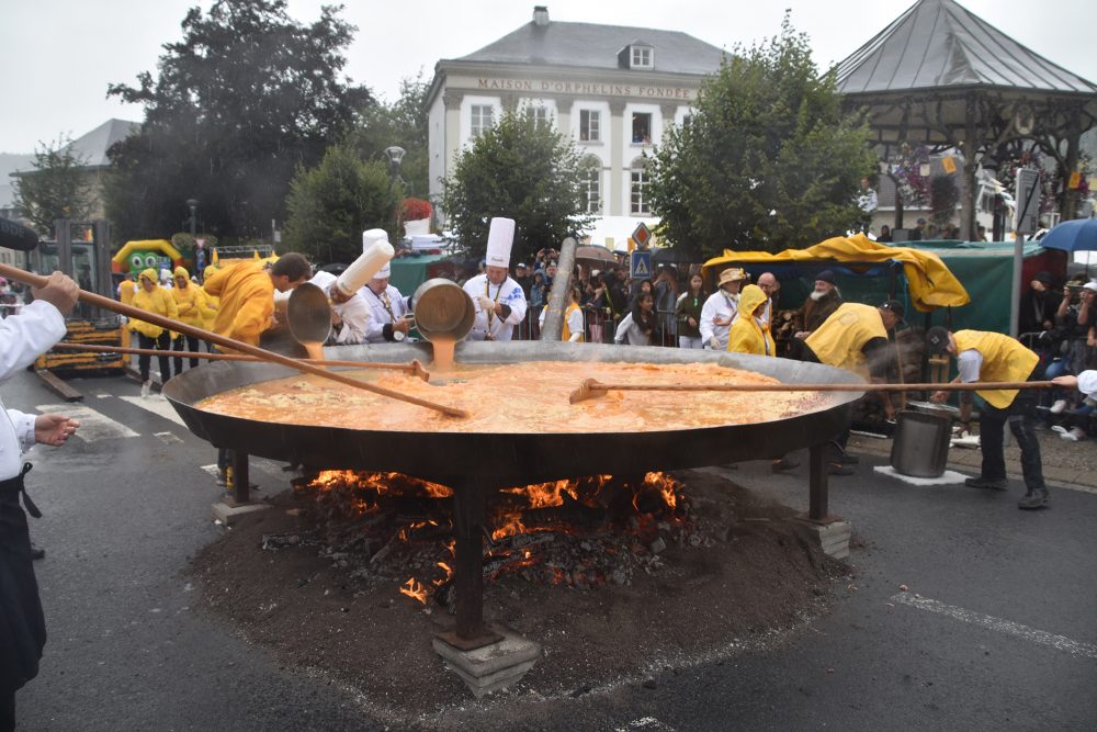 Riesenomelette in Malmedy 2019