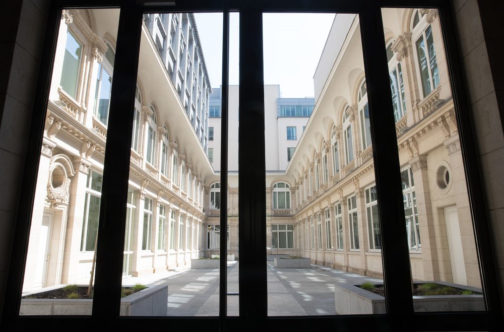Sitz der Schuldagentur in Brüssel (Bild: Benoit Doppagne/Belga)